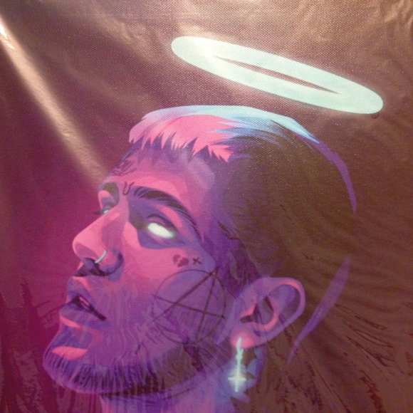 Rock and roll Angel canvas art print - Picture 3 of 4